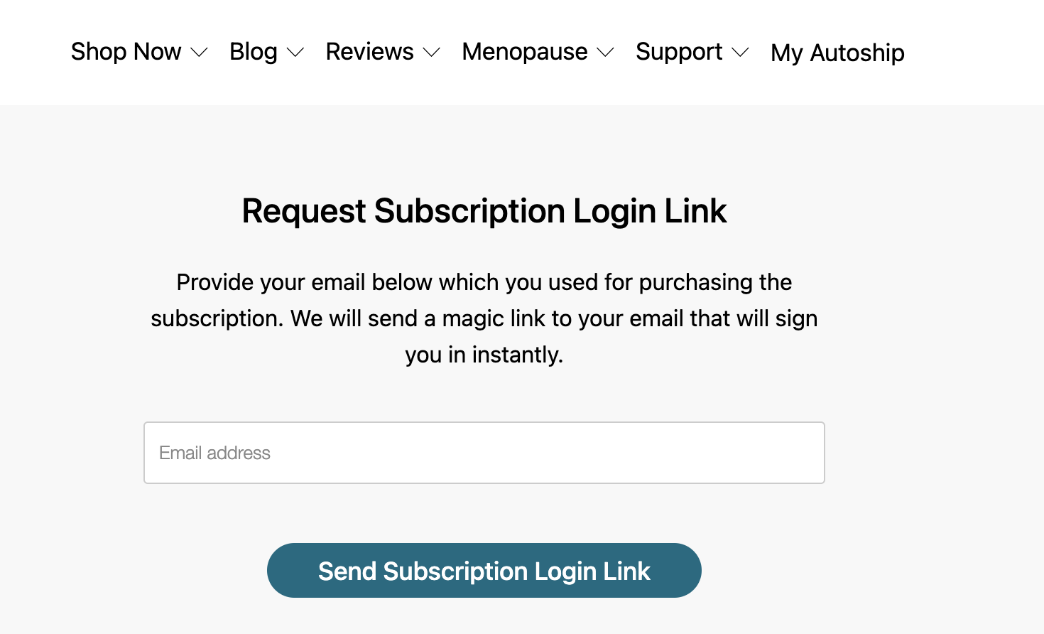 How do I cancel my Autoship Subscription? BB Company