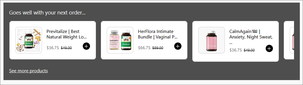Product Recommendations